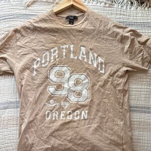 Portland Graphic Tan T-Shirt
